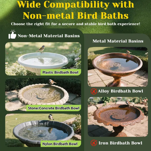 ⏳Time-Limited Special⏰Natural Algae Inhibitor for Bird Baths & Fountains