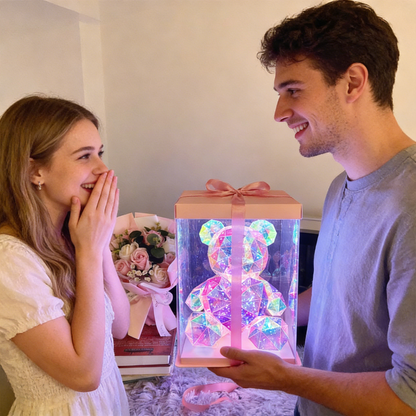 💕Anniversary Special - 50% OFF🎁Colorful Glowing Bear