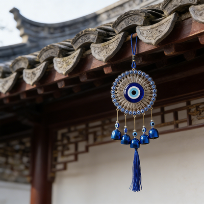 📢📢50%  OFF !! ⏰Nazar Amulet Wind Chime for Protection🔮