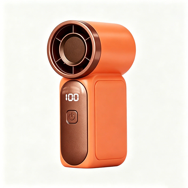 🥳2026 HOT SALE🥳💨❄️ 50% OFF! Turbo Handheld Fan – 16900 RPM, 6 speeds, LED display.  🌬️✨