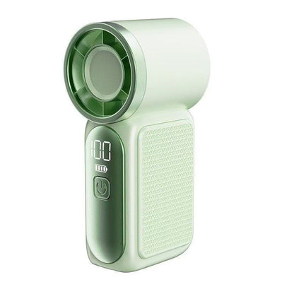 🥳2026 HOT SALE🥳💨❄️ 50% OFF! Turbo Handheld Fan – 16900 RPM, 6 speeds, LED display.  🌬️✨