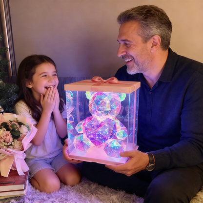 💕Anniversary Special - 50% OFF🎁Colorful Glowing Bear