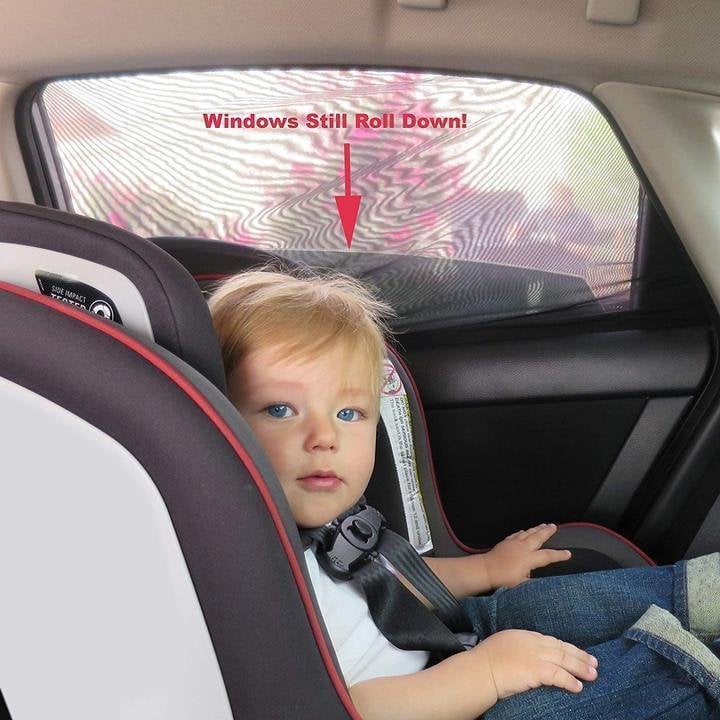 Universal car window screens （2pack）