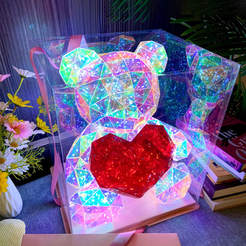 💕Anniversary Special - 50% OFF🎁Colorful Glowing Bear