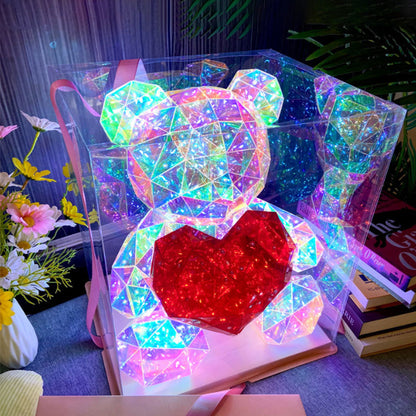 💕Anniversary Special - 50% OFF🎁Colorful Glowing Bear
