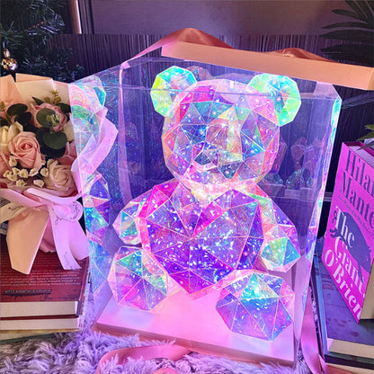 💕Anniversary Special - 50% OFF🎁Colorful Glowing Bear