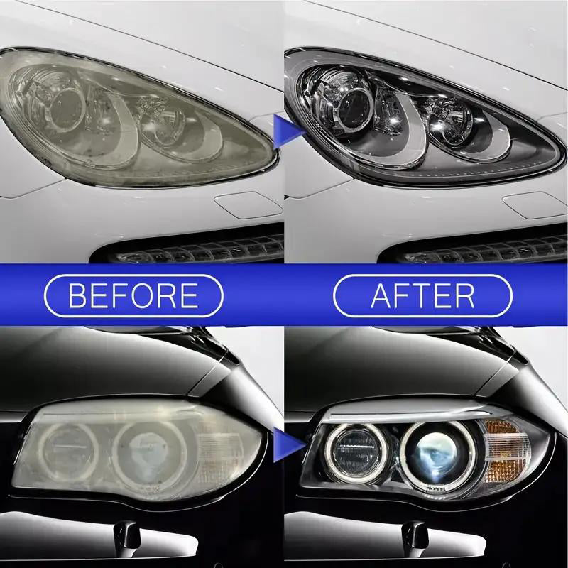🔥LAST DAY PROMOTION - 50%OFF🔥Automotive Headlamp Refurbisher & Crystallization Coating Agent Kit