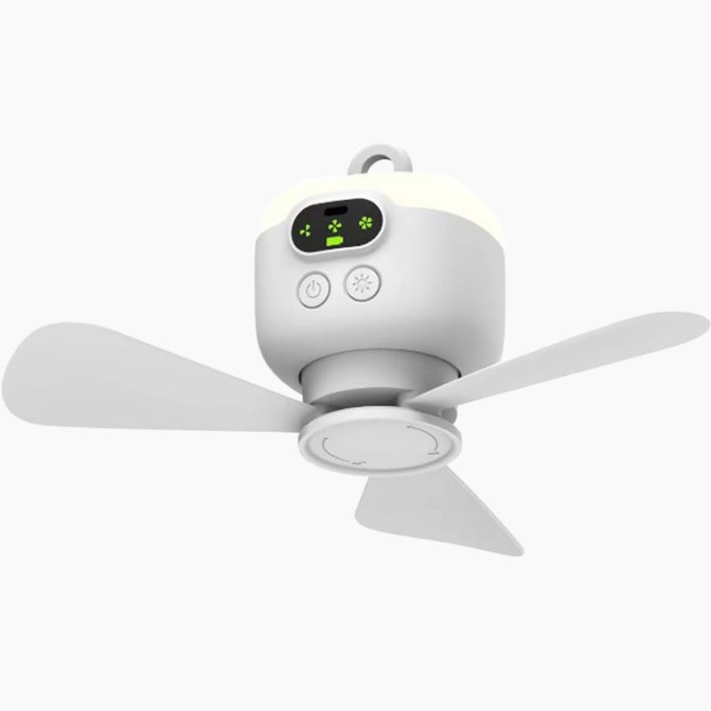 ⏳🔥LIMITED-TIME 50% OFF! 🌬️ Rechargeable Ceiling Fan with LED Lights – Cool & Bright Anywhere ✨