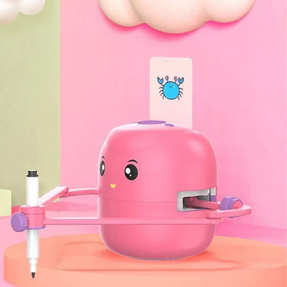 🔥Christmas Limited-Time Offer: 50% OFF!!!🔥Interactive Drawing Robot for Kids with 100 Cards