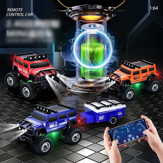 Mini RC Off-Road Truck with Lights