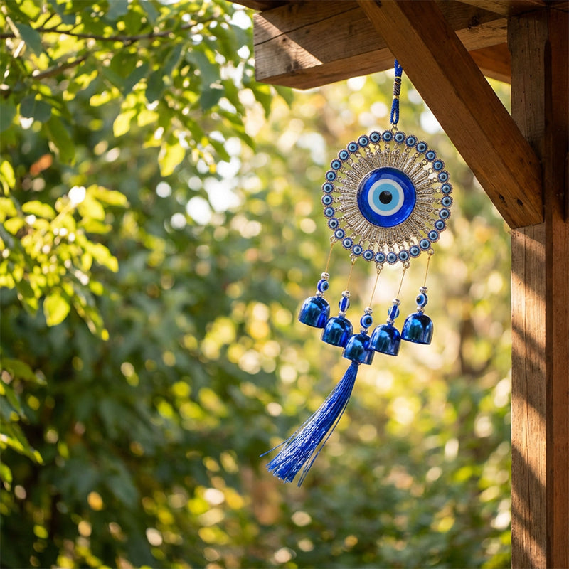 📢📢50%  OFF !! ⏰Nazar Amulet Wind Chime for Protection🔮
