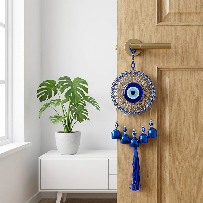 📢📢50%  OFF !! ⏰Nazar Amulet Wind Chime for Protection🔮