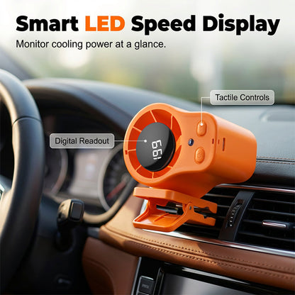 🔥HOT SALE 50% OFF🔥Hands-Free Personal Cooling Fan with LED Display