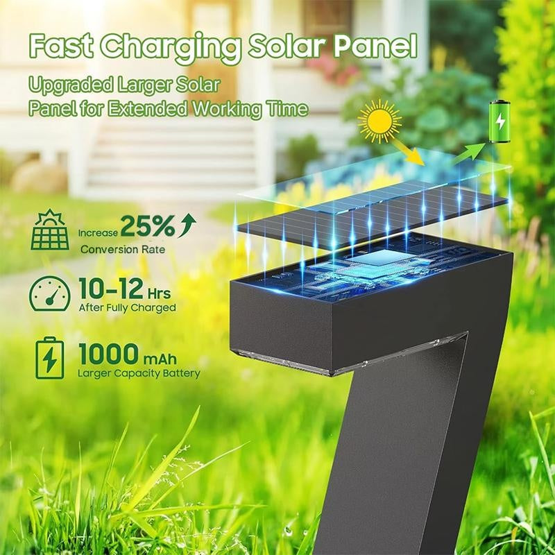 🔆 50% OFF NOW! 💡 Creative Waterproof Solar Path Lights – Modern 7-Shape Design, High-Efficiency Solar & All-Weather Durable ✨