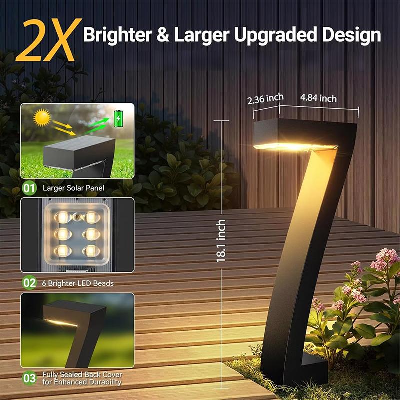 🔆 50% OFF NOW! 💡 Creative Waterproof Solar Path Lights – Modern 7-Shape Design, High-Efficiency Solar & All-Weather Durable ✨