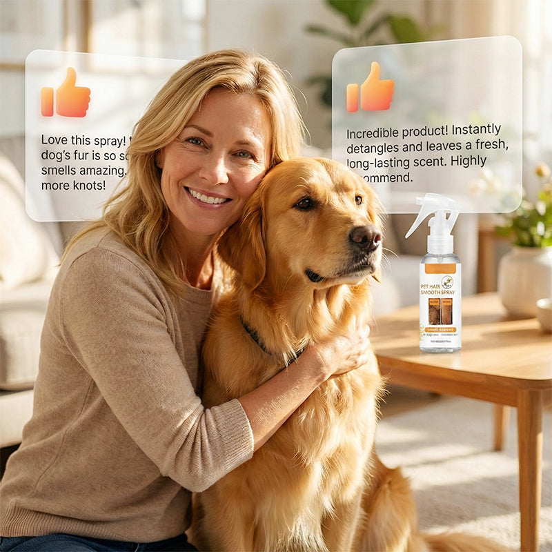🔥 50% OFF – Last Day! 🔥 Pet Deodorizing & Detangling Spray
