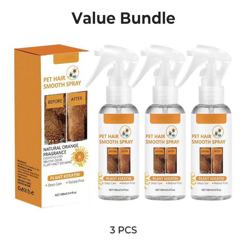 🔥 50% OFF – Last Day! 🔥 Pet Deodorizing & Detangling Spray