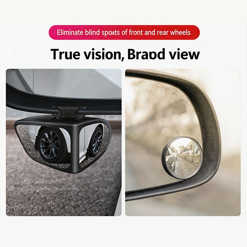 Dual-Lens 360°Adjustable Blind Spot Mirror