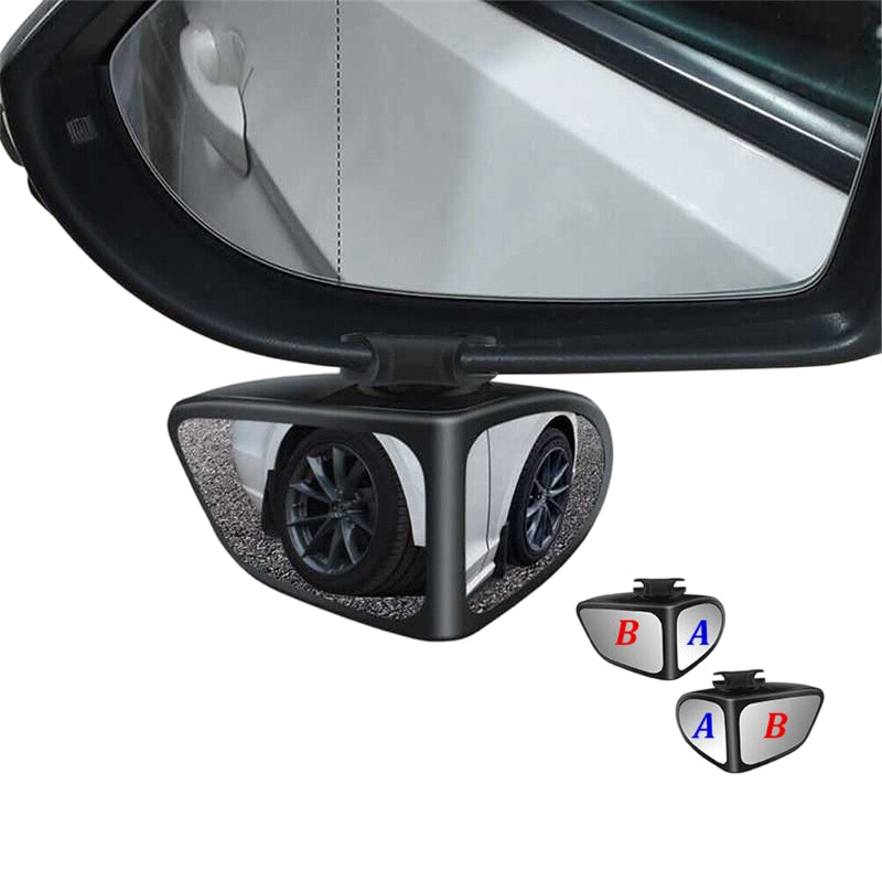Dual-Lens 360°Adjustable Blind Spot Mirror