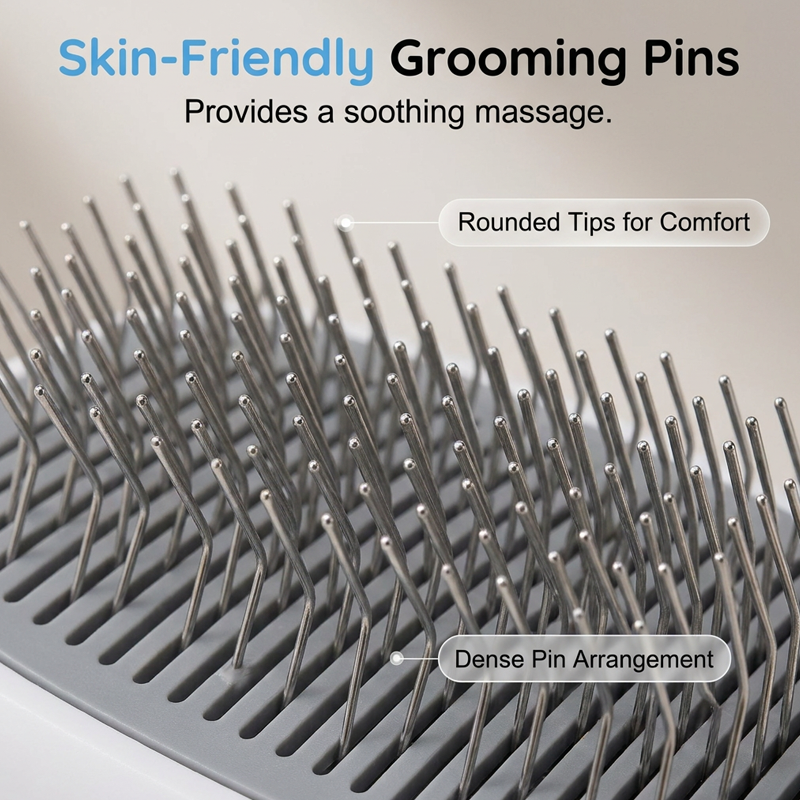 ⏰🔥LIMITED TIME 50% OFF! 🐾 Pet Grooming Brush with Electronic Mist Spray