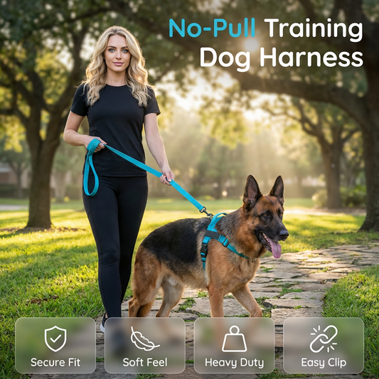 🔥50% OFF 🐶 Easy On-Off Padded Dog Harness for Walking