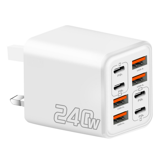 Universal GaN 8-Port Fast Wall Charger