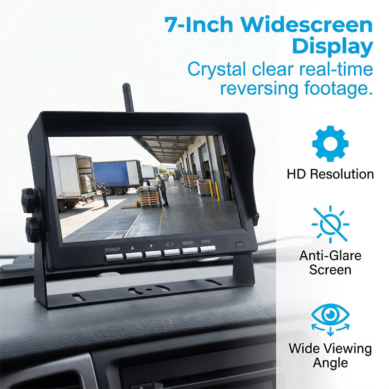 🚗 LIMITED-TIME 50% OFF! ✨ 7-Inch Wireless Backup Camera – HD, Stable Signal, Universal ⏪