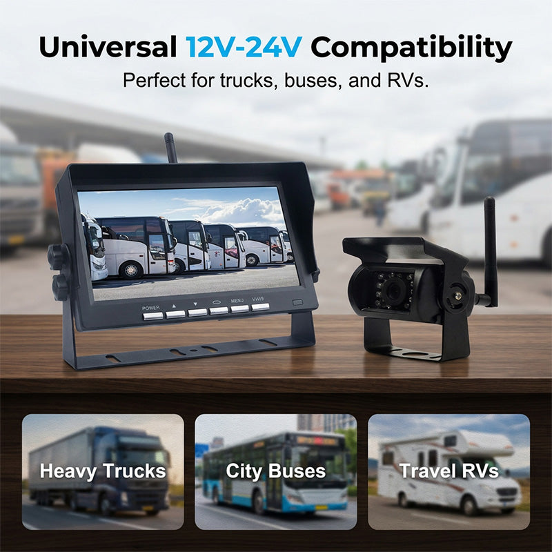 🚗 LIMITED-TIME 50% OFF! ✨ 7-Inch Wireless Backup Camera – HD, Stable Signal, Universal ⏪