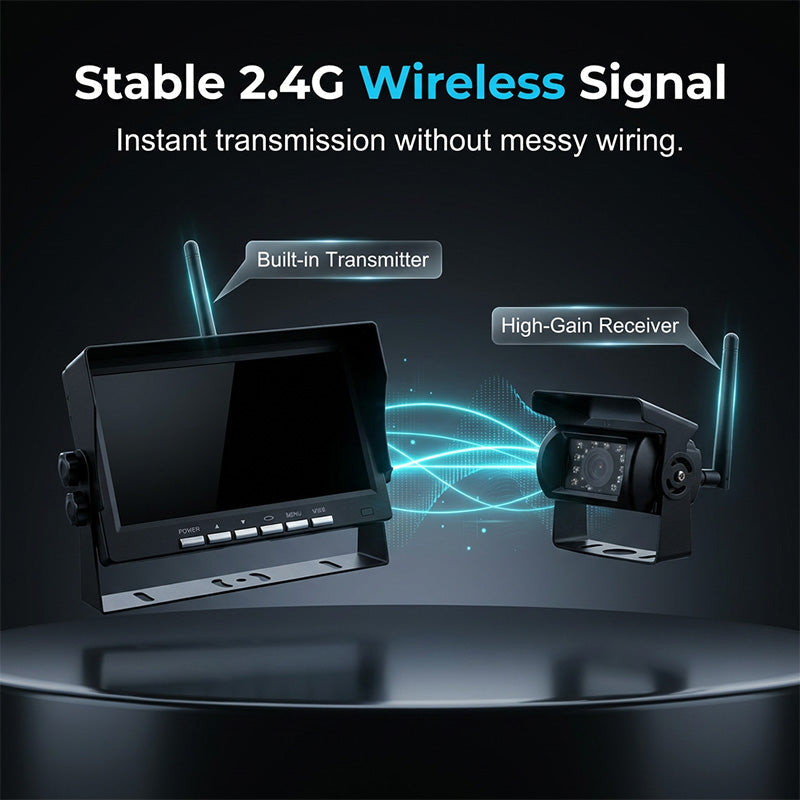 🚗 LIMITED-TIME 50% OFF! ✨ 7-Inch Wireless Backup Camera – HD, Stable Signal, Universal ⏪