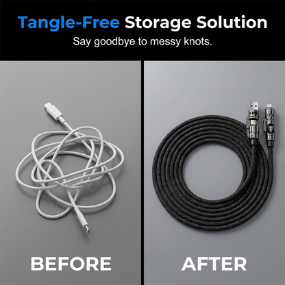🔥Limited-time offer-Smart Digital Display 4-in-1 Charging Cable