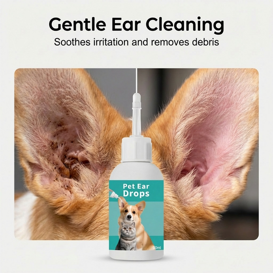 🔥Limited-time offer-Gentle Pet Ear Cleaner Drops