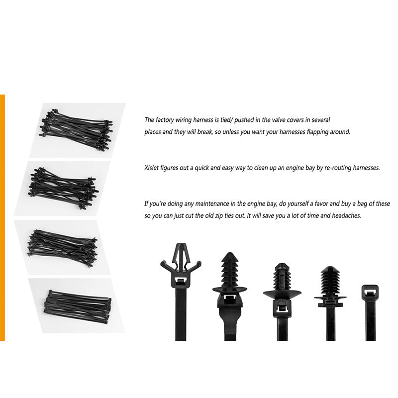Car Body Wiring Harness Fastener Clips