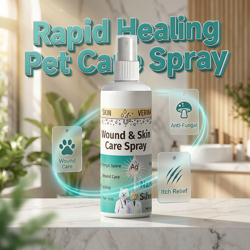 Pet Wound and Skin Care Spray for Dogs and Cats 100ml