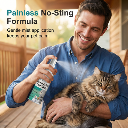Pet Wound and Skin Care Spray for Dogs and Cats 100ml