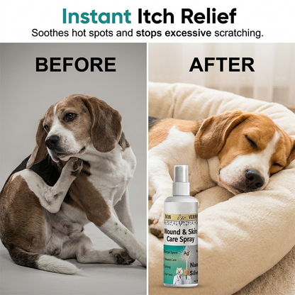 Pet Wound and Skin Care Spray for Dogs and Cats 100ml